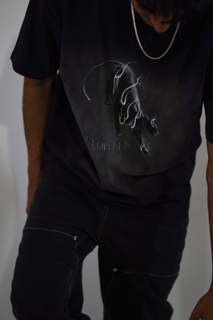 Square Patch Jaguar Tshirt